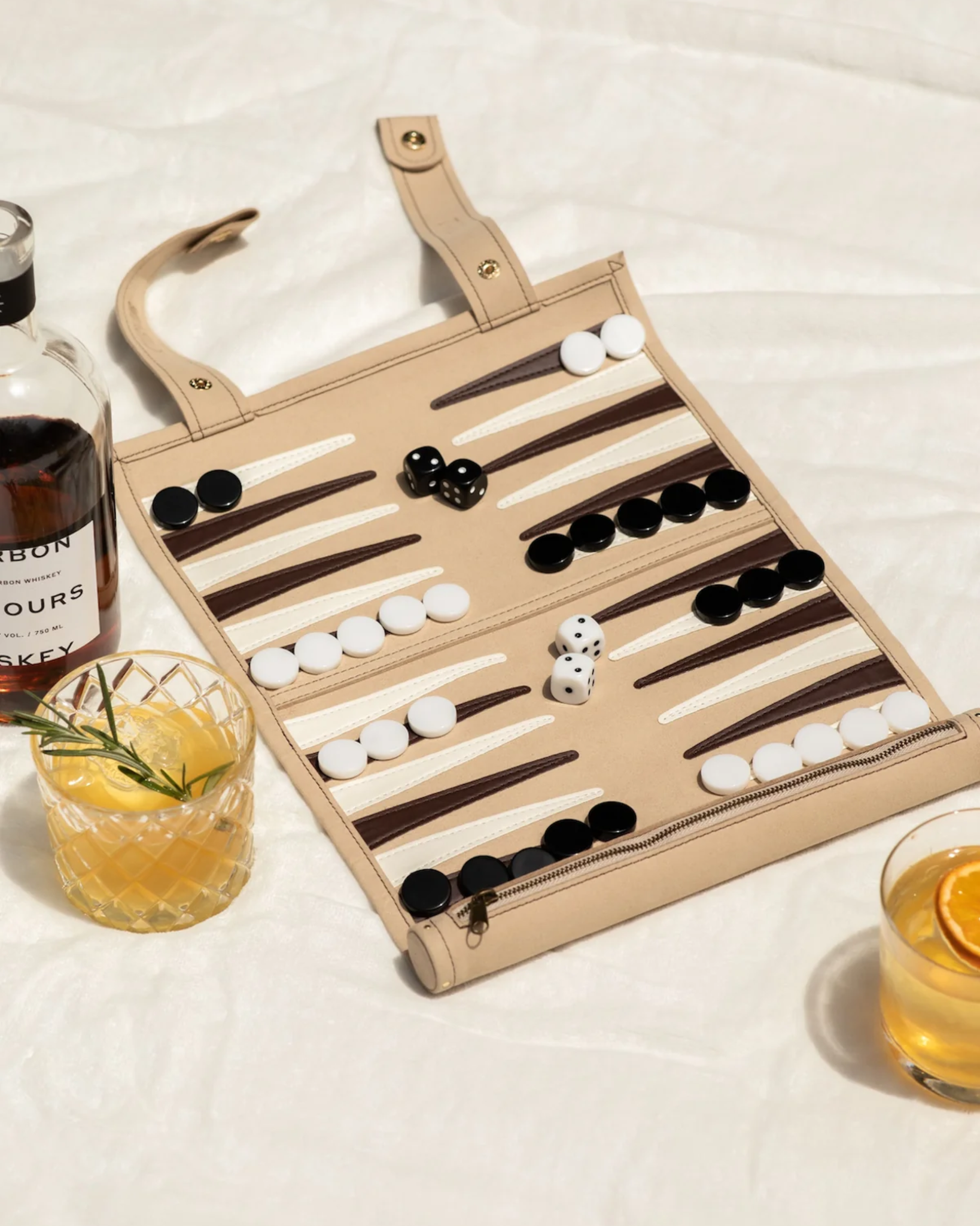 Magnetic Roll Up Travel Backgammon – Settlers Club