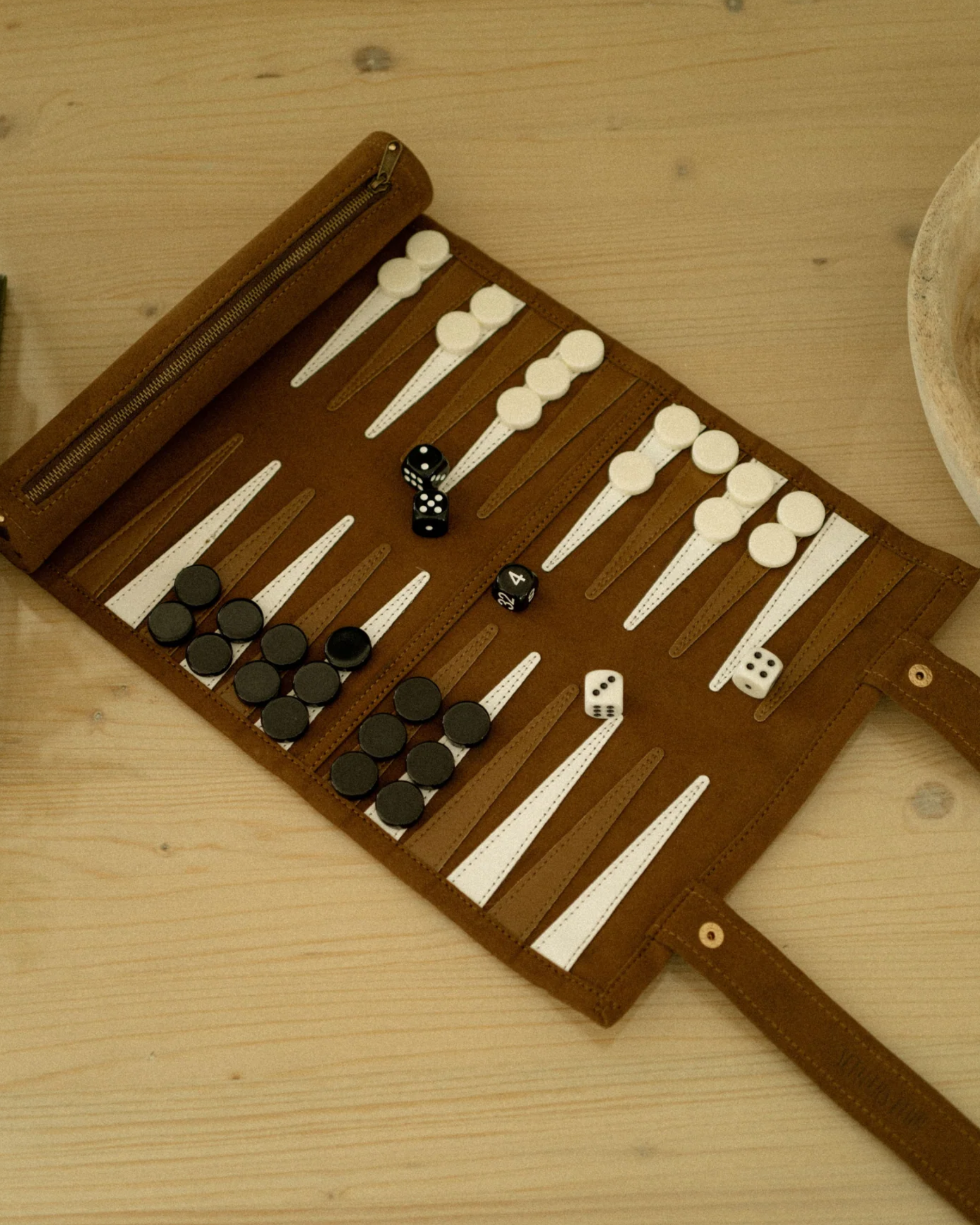 Magnetic Roll Up Travel Backgammon – Settlers Club