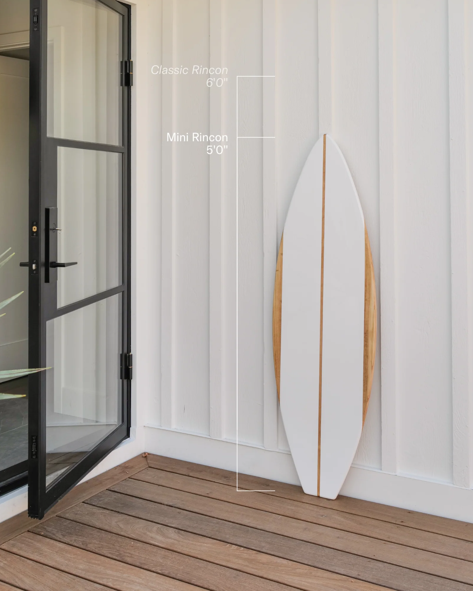 Decorative Black & White Surfboard Wall Art – Settlers Club